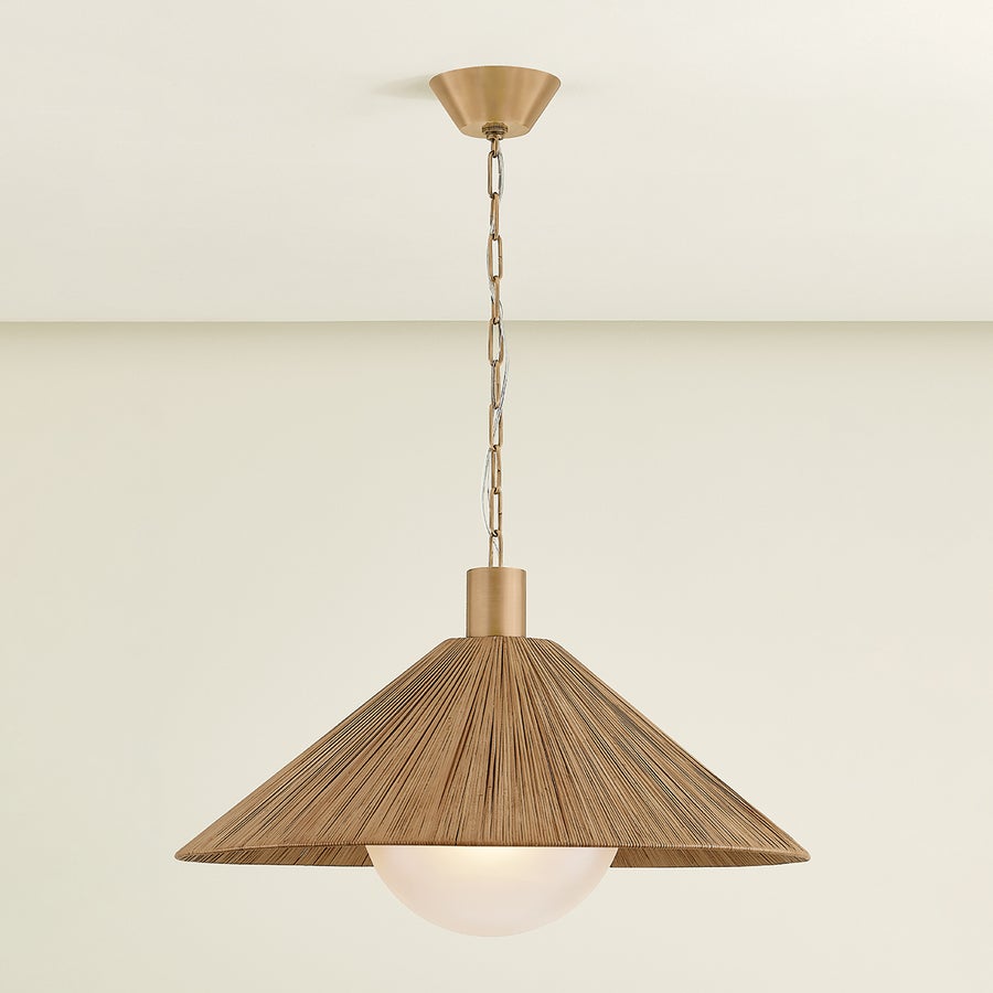 Troy Lighting WOODSIDE Pendant — F1432-PBR