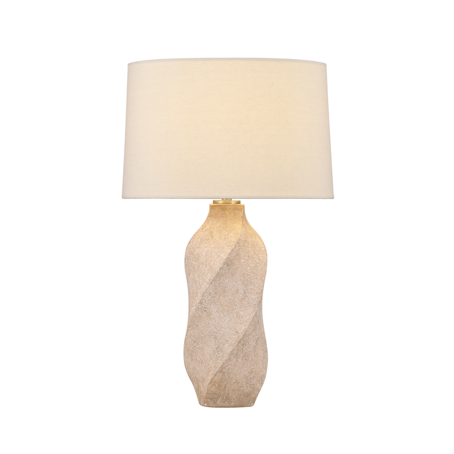 Troy Lighting Declan Table Lamp — PTL7826-VGL/CCM
