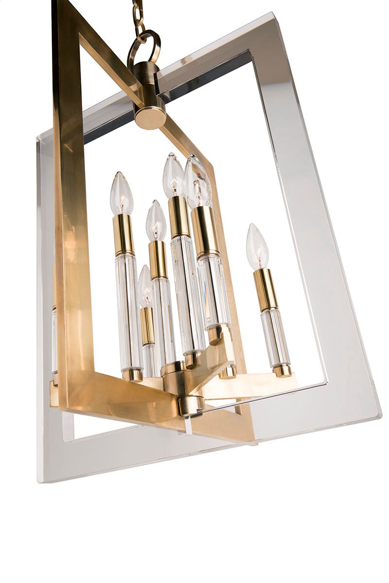 Hudson Valley Lighting Wellington Pendant — Aged Brass