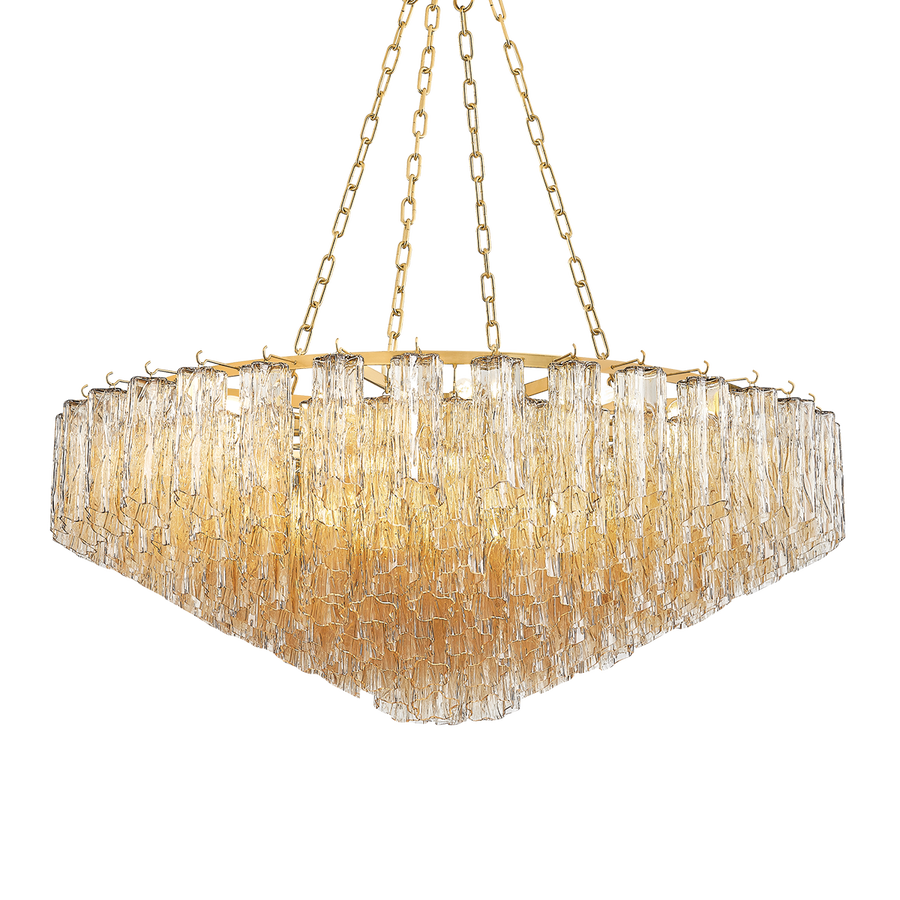 Hudson Valley Lighting WATERTOWN Chandelier — Aged Brass