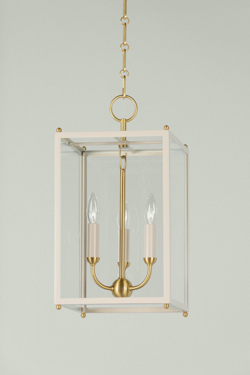Hudson Valley Lighting CHASELTON Lantern — MDS1200-AGB/OW
