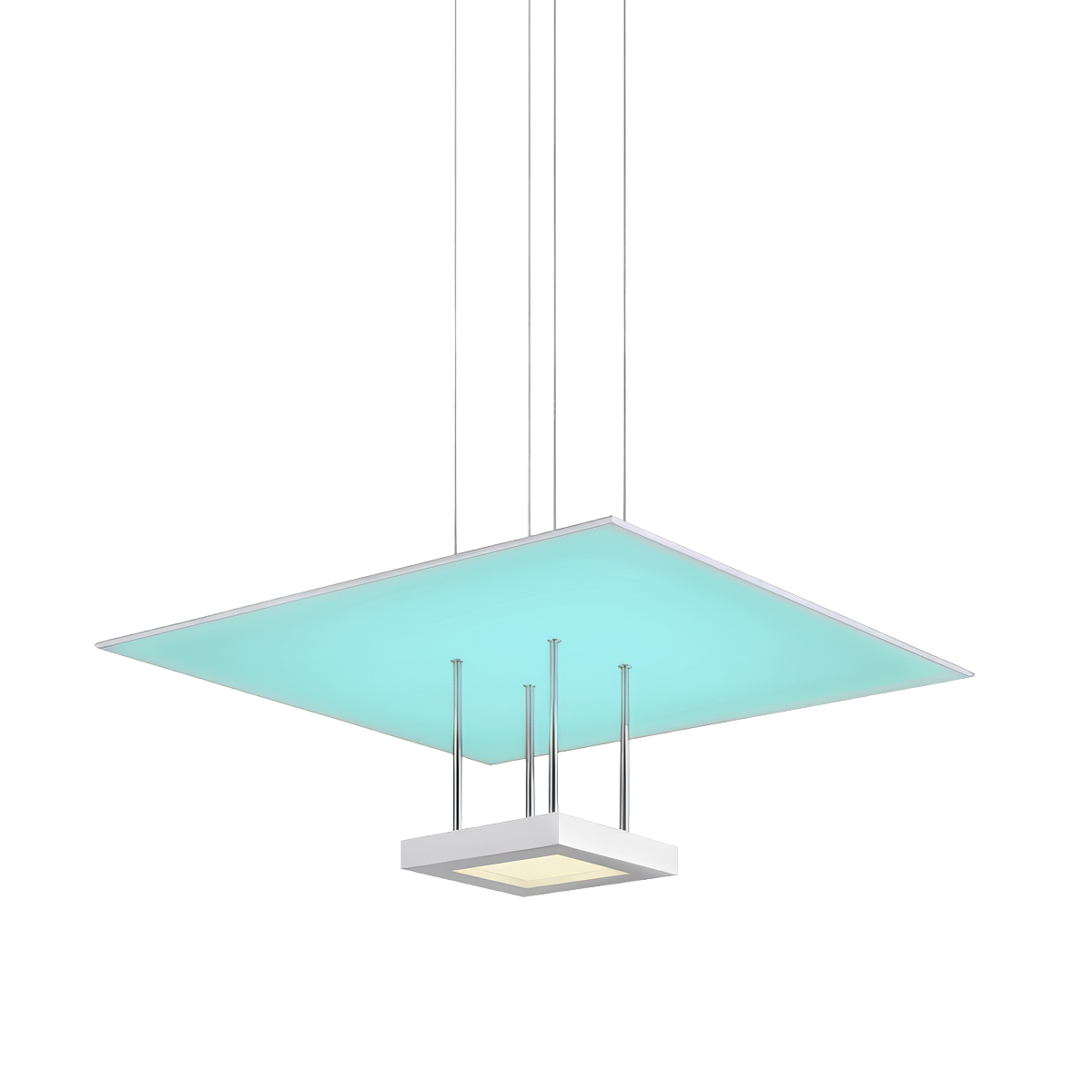 Chromaglo™ Spectrum Fixtures & Pendants in Satin White