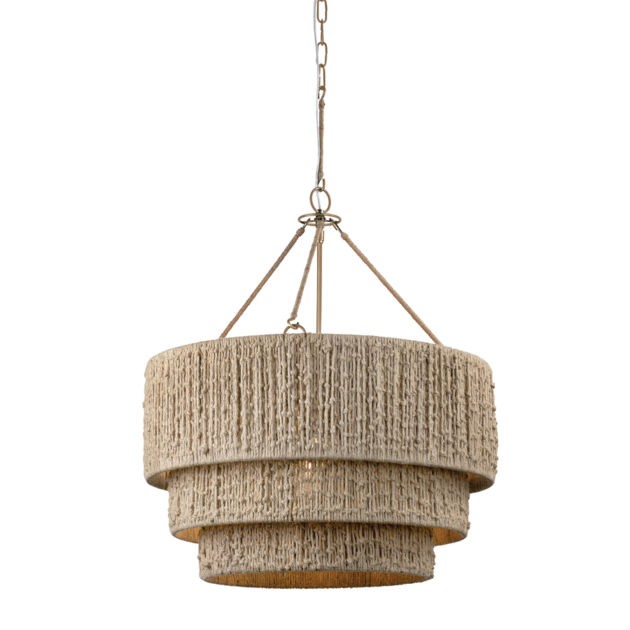 Troy Lighting REZA Chandelier — F5924-PBR