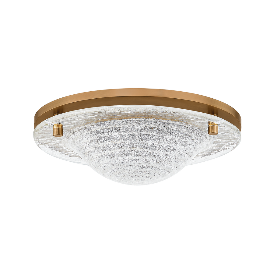 Troy Lighting HALSTON FLUSH MOUNT — C2714-PBR