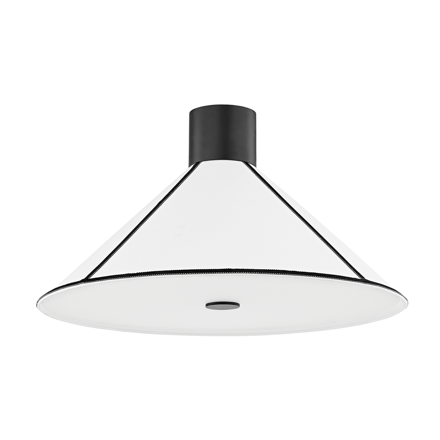 Troy Lighting Forrest Semi Flush — C8725-SBK