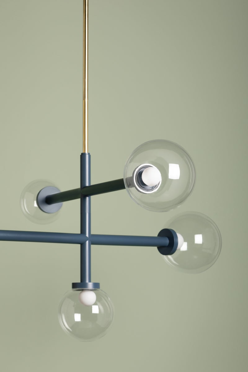 Mitzi Sia Chandelier — H883805-AGB/SBL