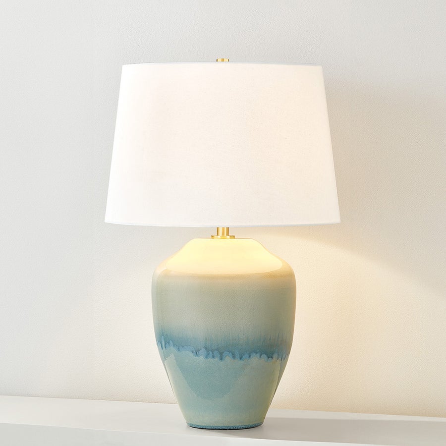 Hudson Valley Lighting MONTVILLE TABLE LAMP — L6329-AGB/C05