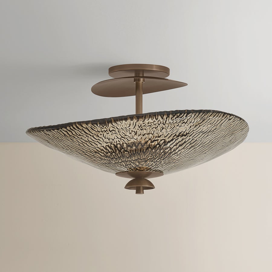 Corbett Lighting Alba Semi Flush — 559-20-OWB