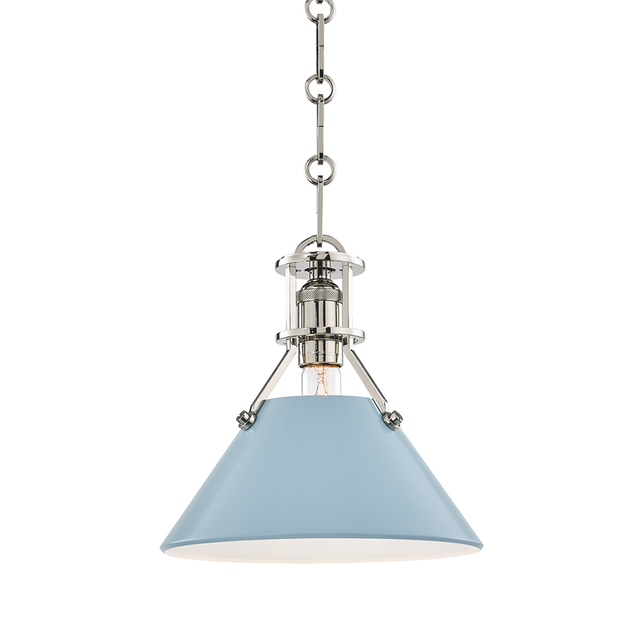 Hudson Valley Lighting Painted No.2 Pendant — MDS351-PN/BB