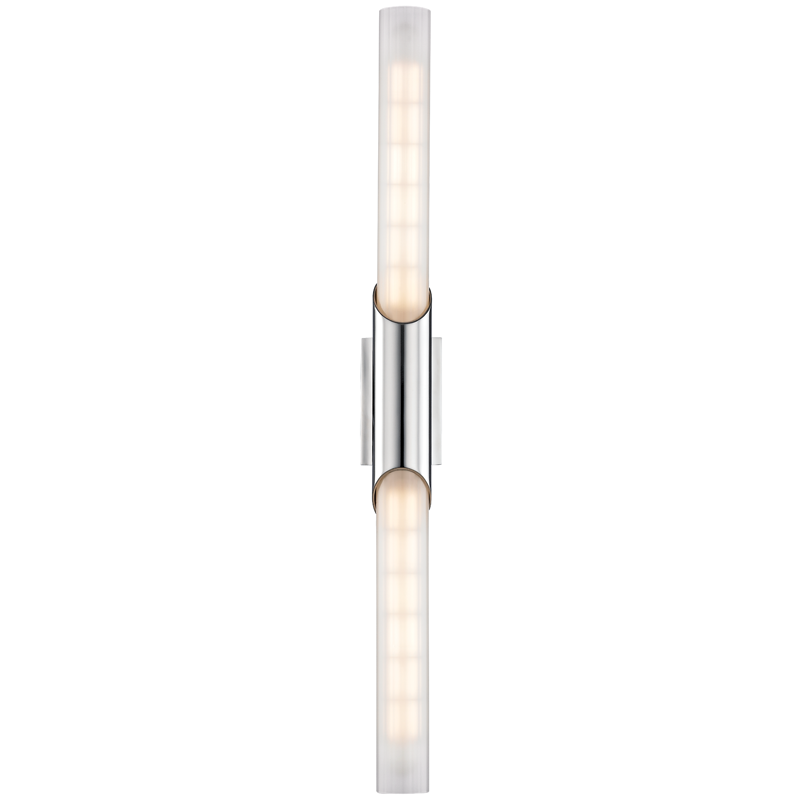 Hudson Valley Lighting Pylon Wall Sconce — Polished Chrome