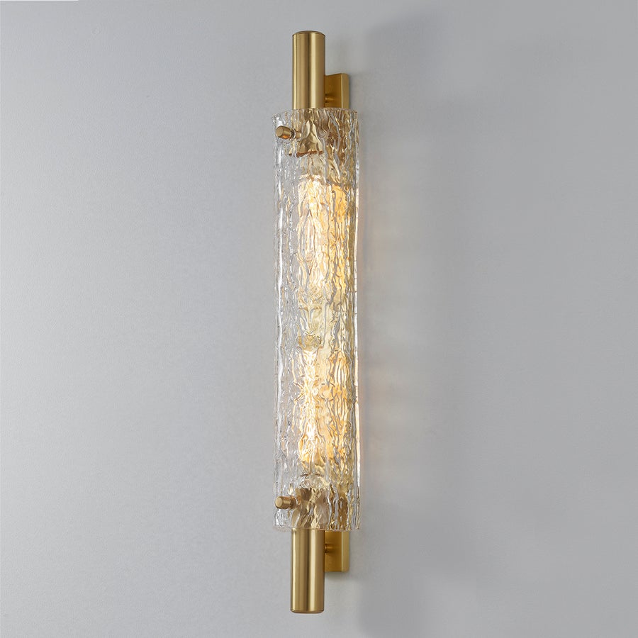 Hudson Valley Lighting Harwich Wall Sconce — Aged Brass