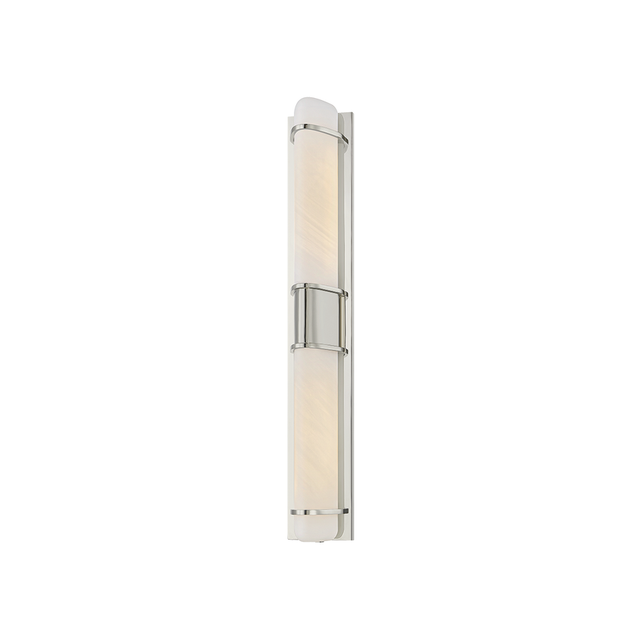 Hudson Valley Lighting TOTTENVILLE Wall Sconce — Polished Nickel