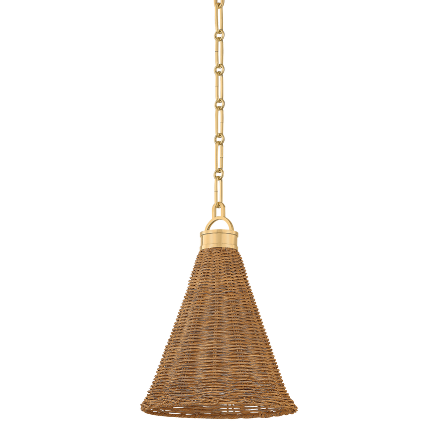 Hudson Valley Lighting Kensington Pendant — Aged Brass