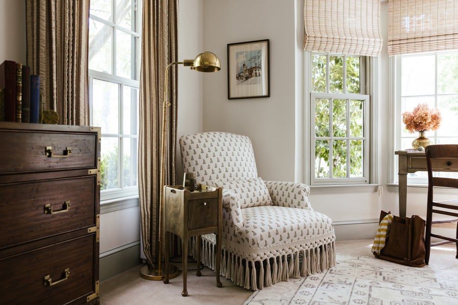 Hudson Valley Lighting Devon Floor Lamp — Aged Brass