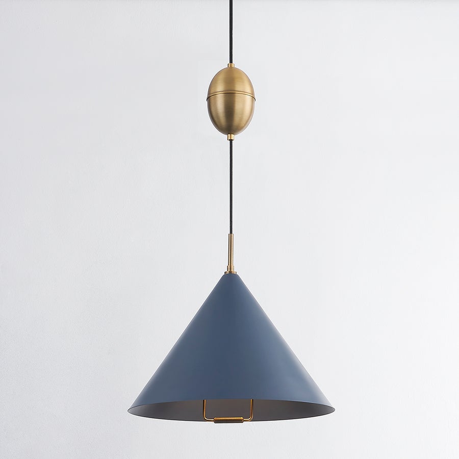 Troy Lighting FONTANA Pendant — F7618-PBR/SBL