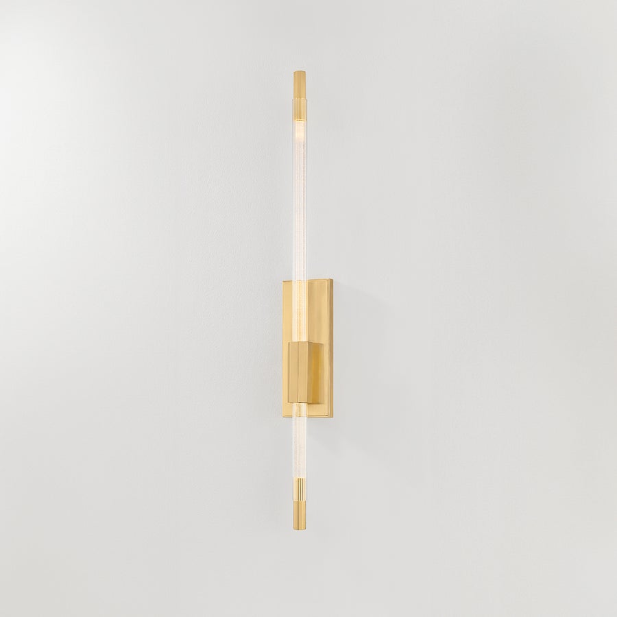 Hudson Valley Lighting ROSCO Wall Sconce — Aged Brass