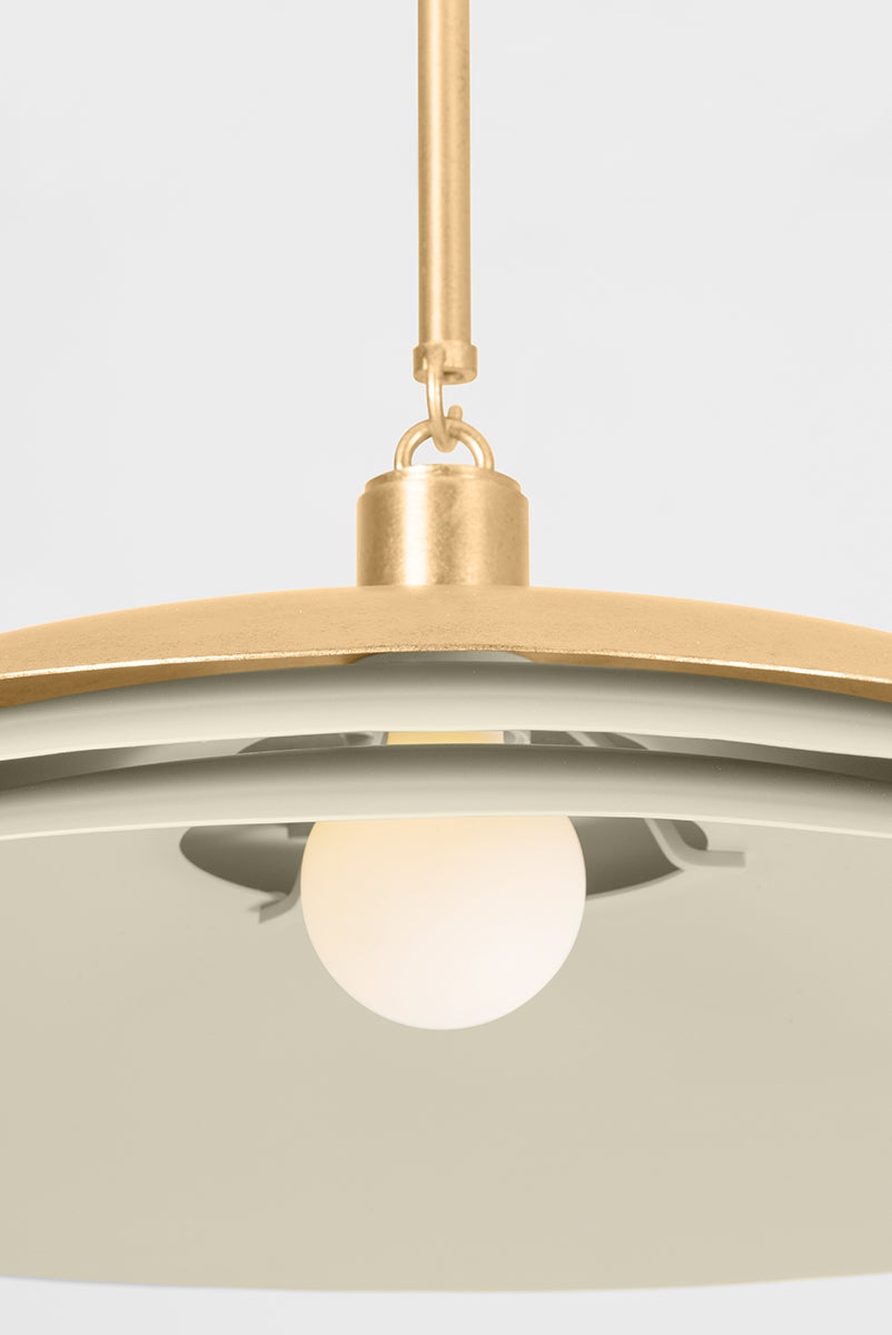 Hudson Valley Lighting ONEIDA Pendant — 1272-VGL/SSD