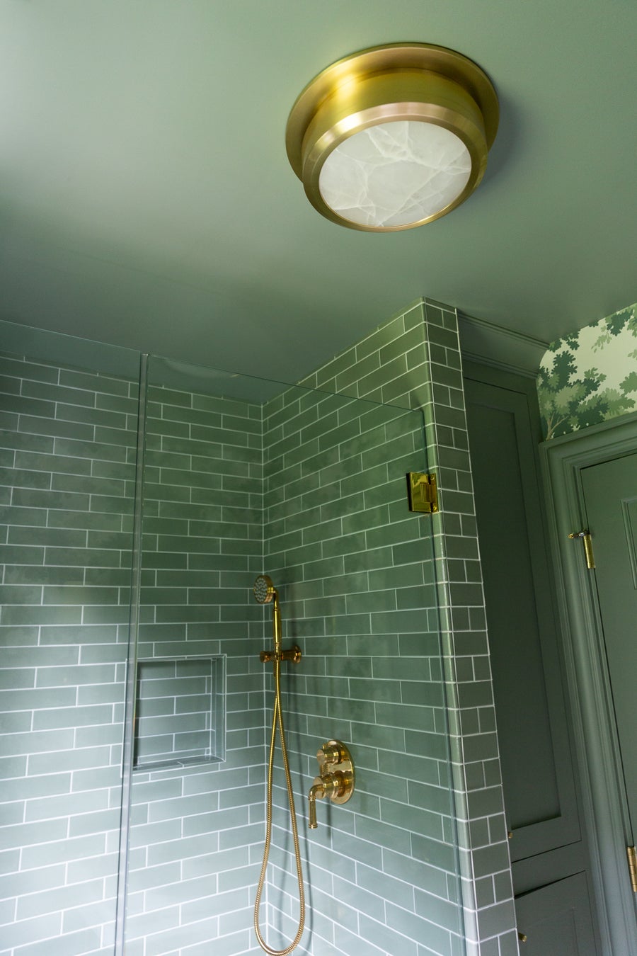 Hudson Valley Lighting Greenport Flush Mount — Aged Brass