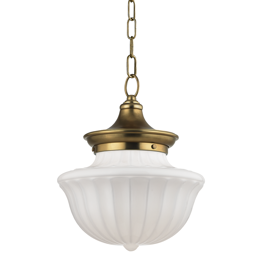 Hudson Valley Lighting Dutchess Pendant — Aged Brass