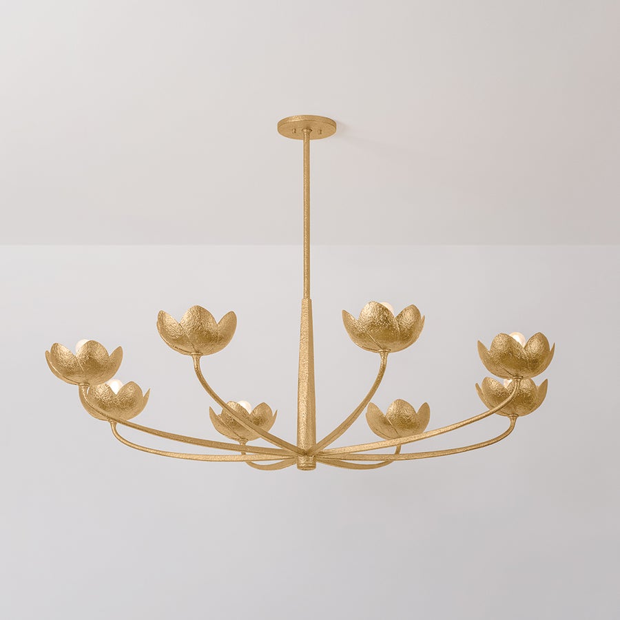 Troy Lighting ARCATA Chandelier — F2048-VGL