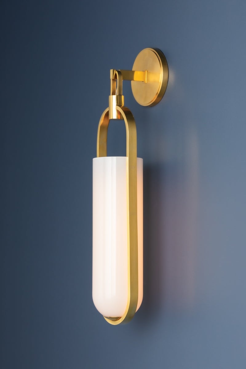 Hudson Valley Lighting LORIMER Wall Sconce — Aged Brass