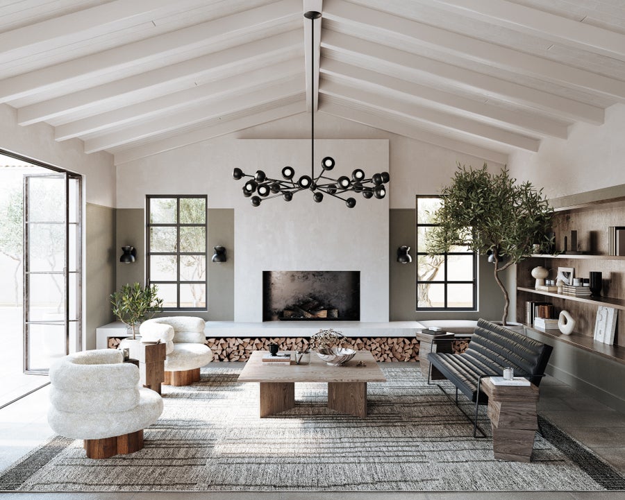 Troy Lighting Colt Chandelier — F7424-SBK