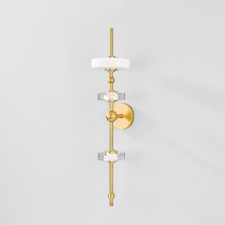 Hudson Valley Lighting MAYNARD WALL SCONCE — Aged Brass