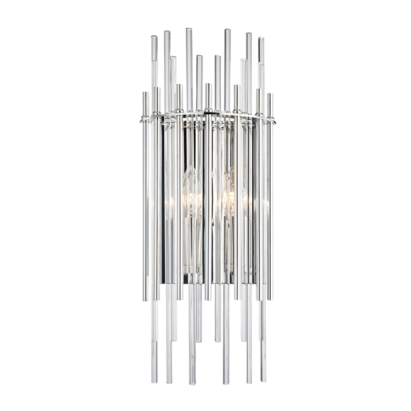 Hudson Valley Lighting Wallis Wall Sconce — Polished Nickel