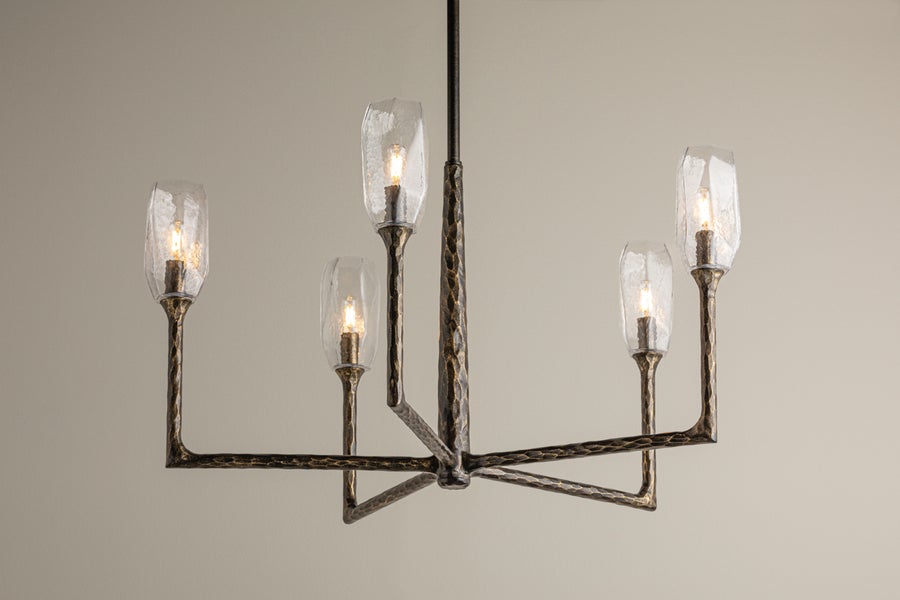 Troy Lighting LYLE Chandelier — F1336-BPG