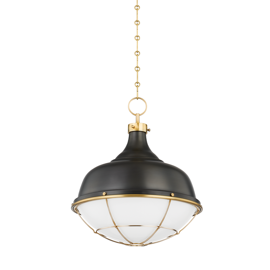 Hudson Valley Lighting HOLKHAM Pendant — MDS1502-AGB/DB