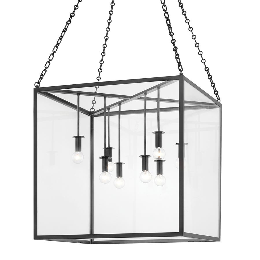 Hudson Valley Lighting Catskill Lantern — Aged Iron