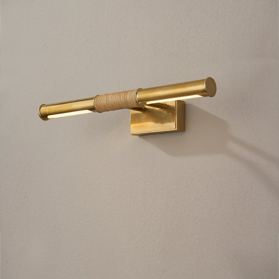 Hudson Valley Lighting Hallstead Picture Light — Aged Brass