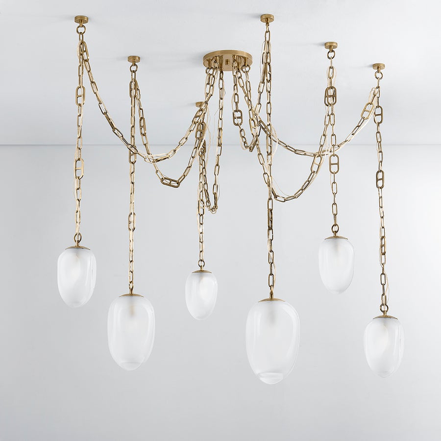 Corbett Lighting DAITH Chandelier — 464-61-VB