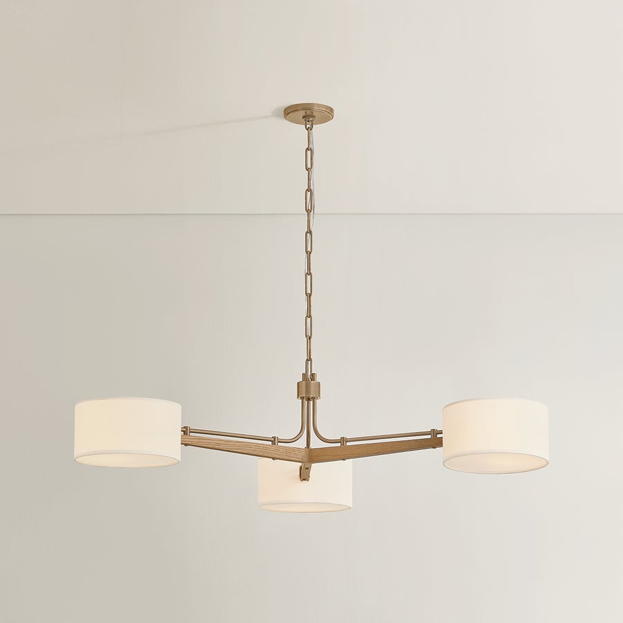 Troy Lighting MAILO CHANDELIER — F5650-PBR
