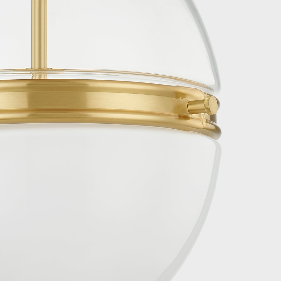 Hudson Valley Lighting DONNELL Pendant — Aged Brass