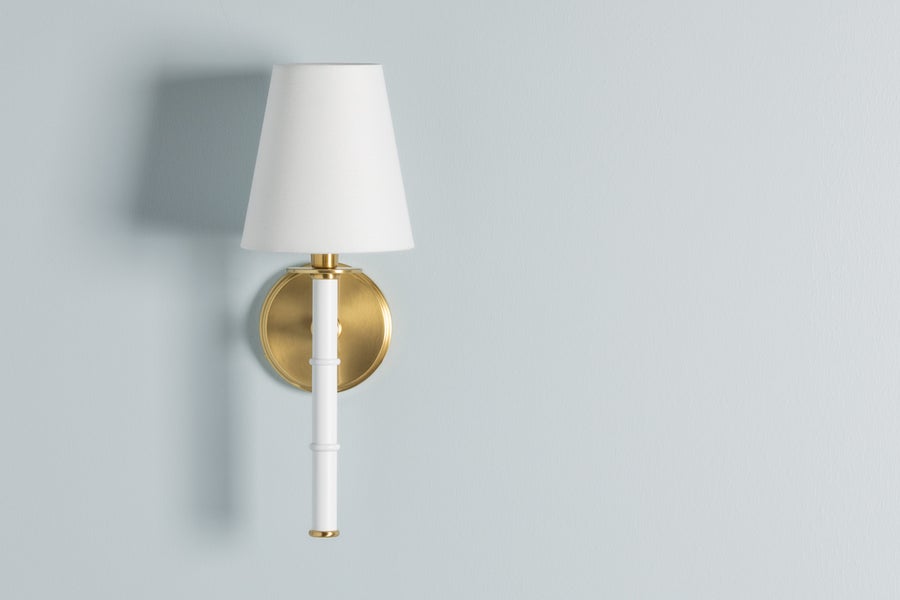 Mitzi Banyan Wall Sconce — H759101-AGB/SWH