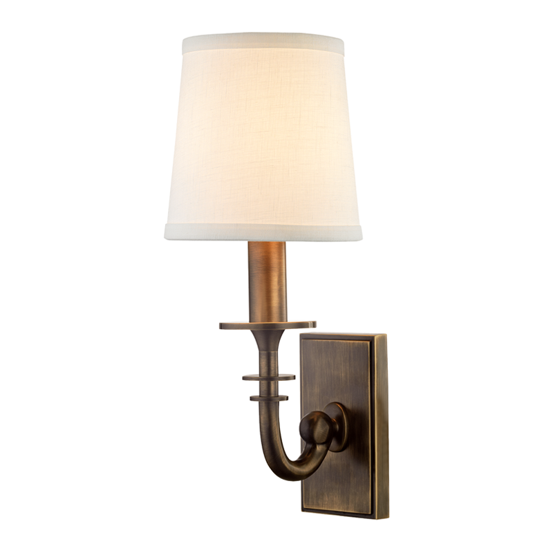 Hudson Valley Lighting Carroll Wall Sconce — Distressed Bronze