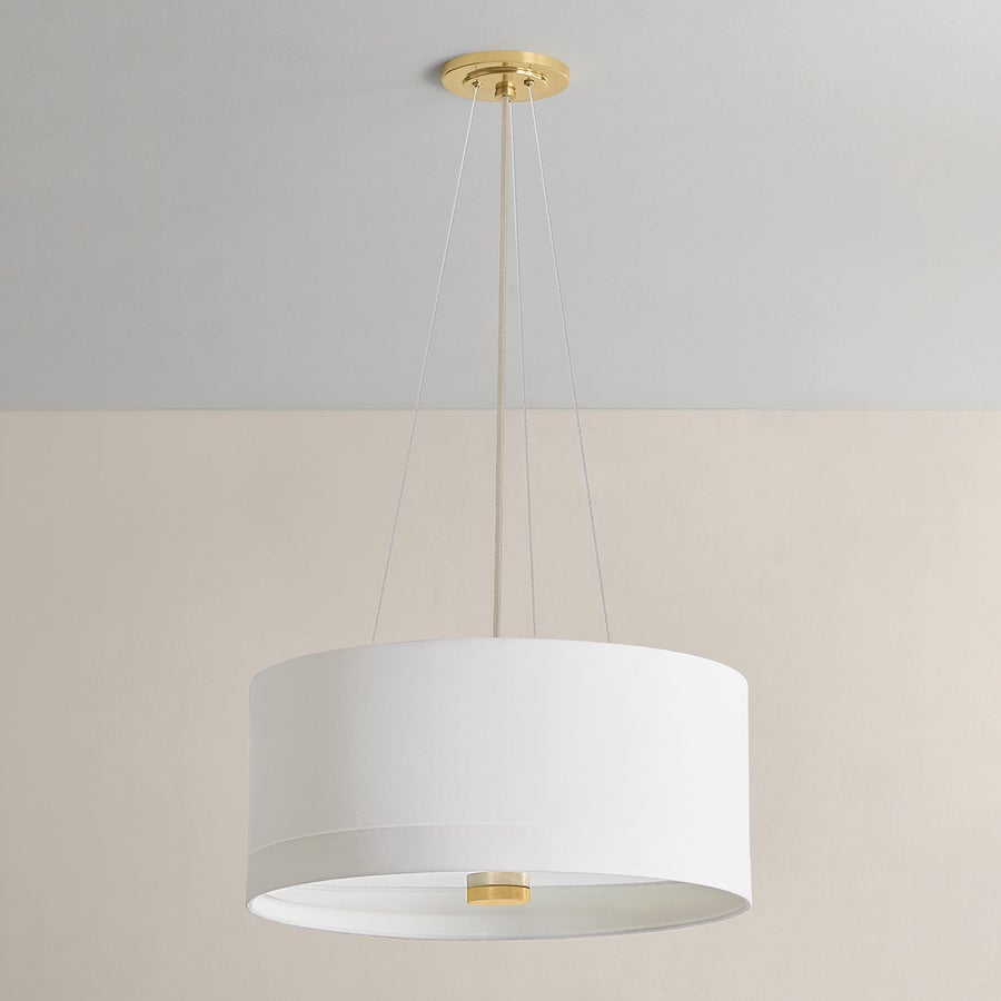 Hudson Valley Lighting Ashland Pendant — Aged Brass