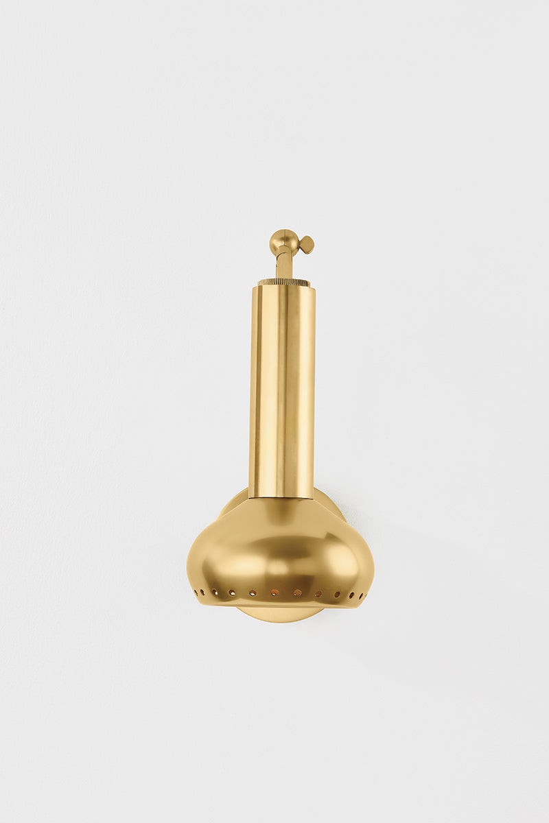 Hudson Valley Lighting ROALD Wall Sconce — Aged Brass