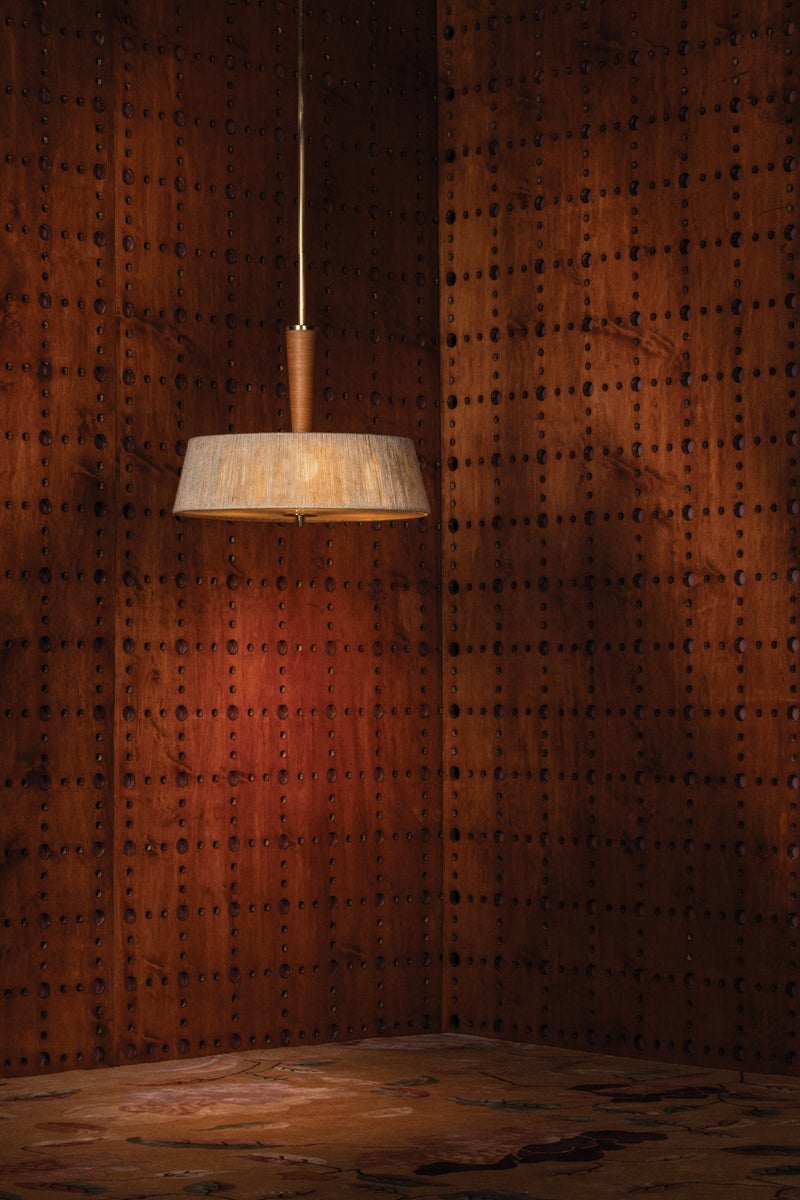 Hudson Valley Lighting GEORGE Pendant — Aged Brass