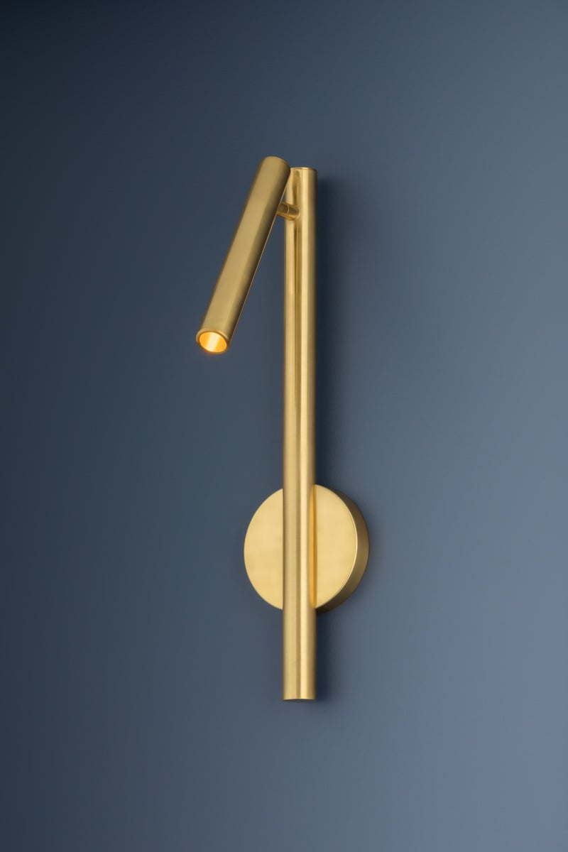 Hudson Valley Lighting CIRCLEVILLE Wall Sconce — Aged Brass