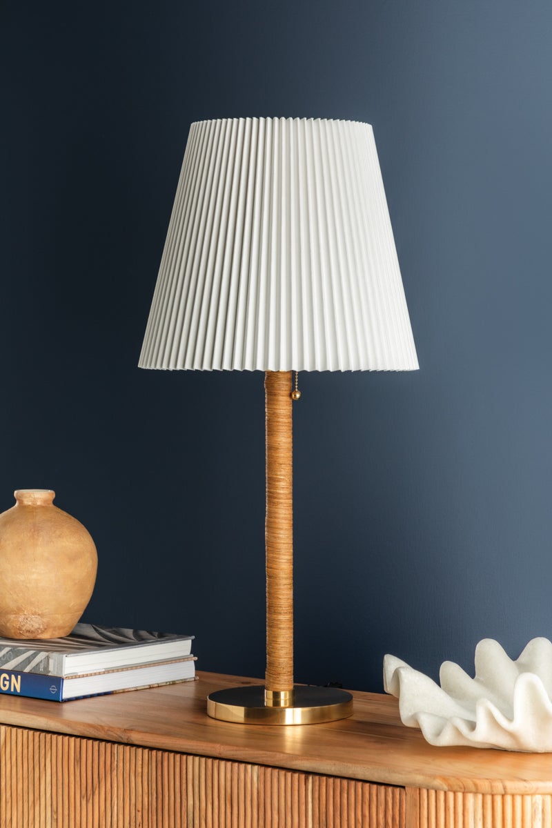 Hudson Valley Lighting Dorset Table Lamp — Aged Brass