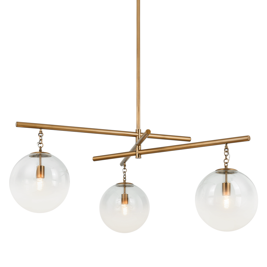 Troy Lighting Wade Chandelier — F1059-PBR