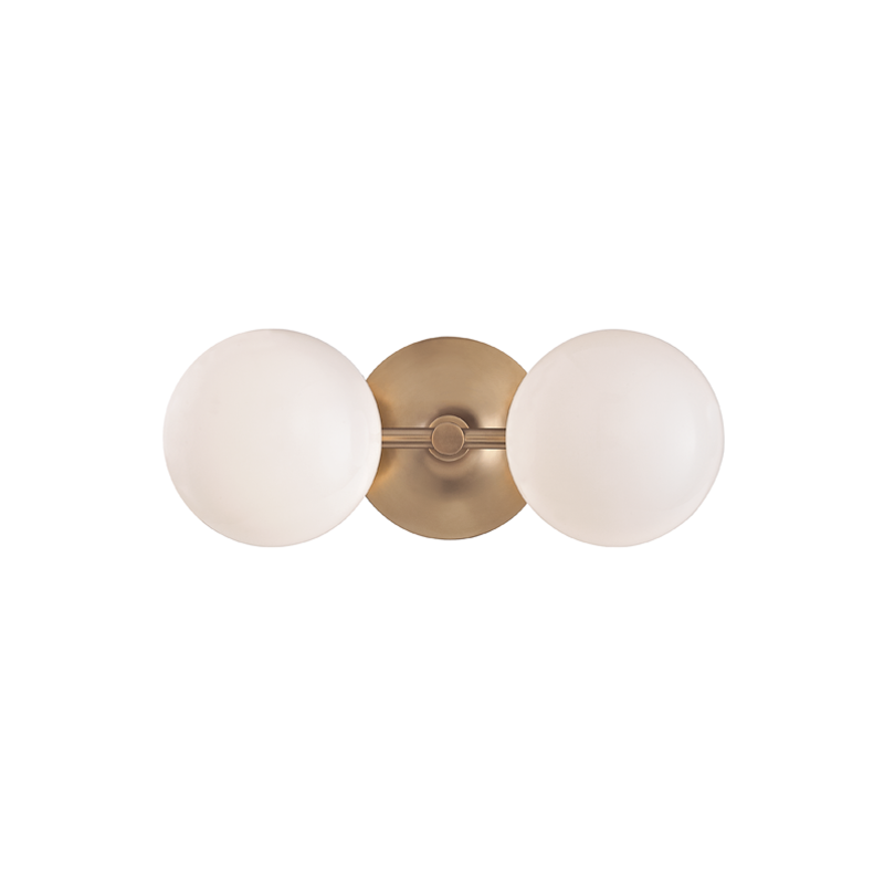 Hudson Valley Lighting Fleming Bath and Vanity — Aged Brass
