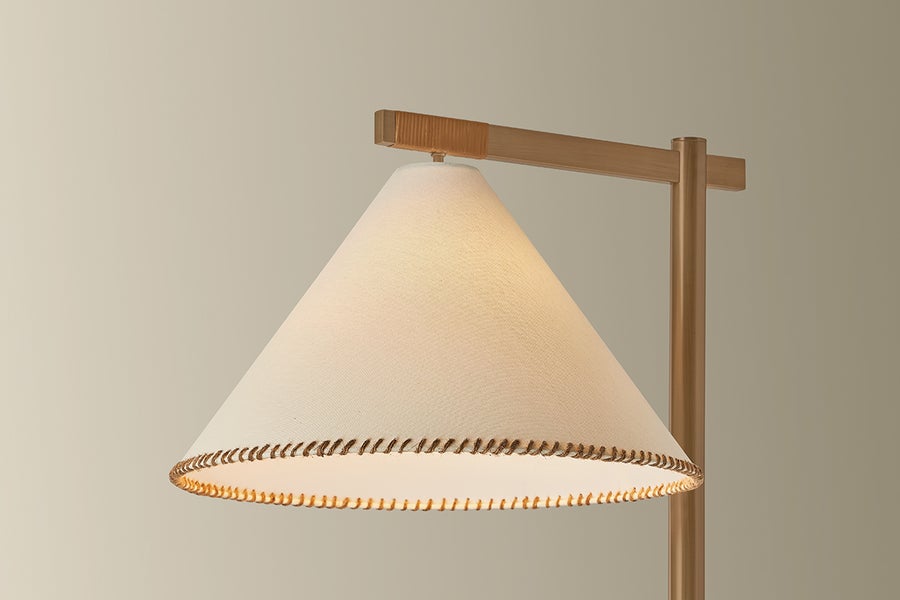 Troy Lighting Stoney Floor Lamp — PFL2560-PBR