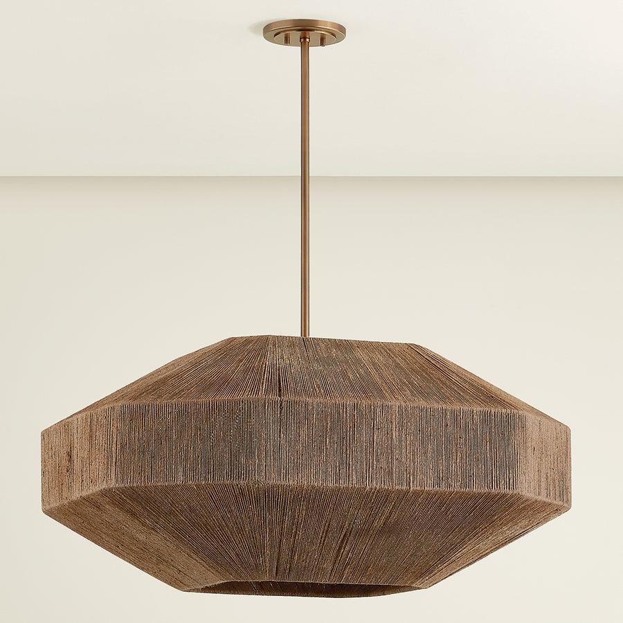 Troy Lighting LAKEN Chandelier — F3636-PBR