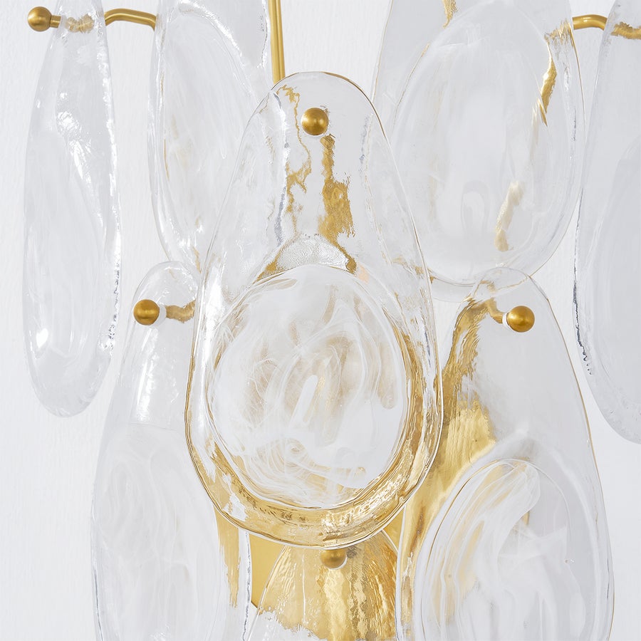 Hudson Valley Lighting DARCIA Wall Sconce — Aged Brass