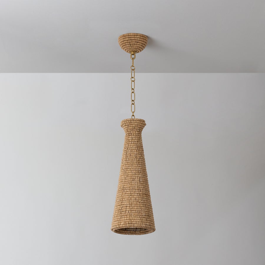 Hudson Valley Lighting TALLMAN PENDANT — Vintage Gold Leaf