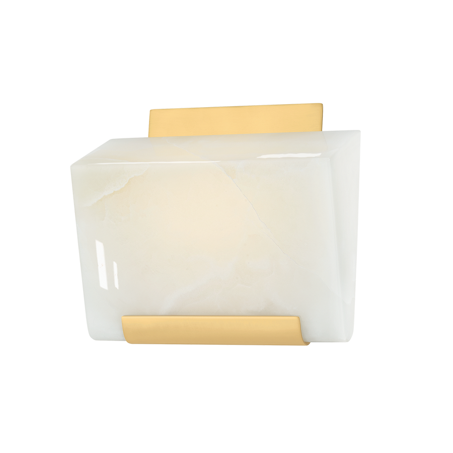 Hudson Valley Lighting FAIRFIELD Wall Sconce — Aged Brass