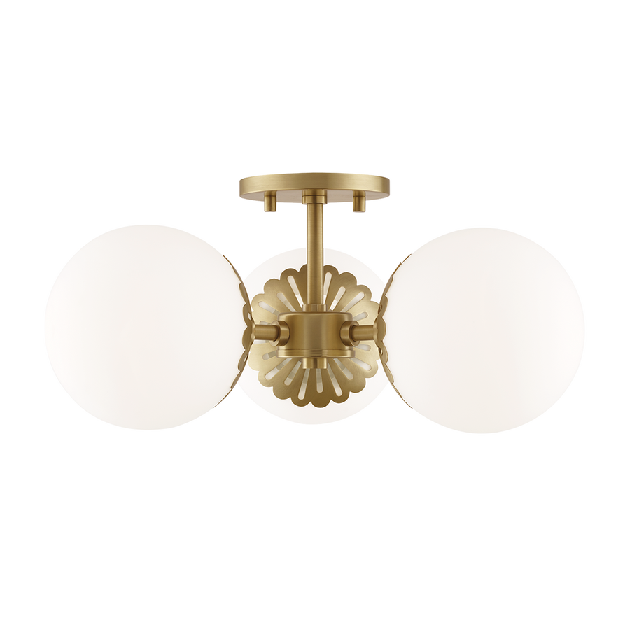 Mitzi Paige Semi Flush — H193603-AGB